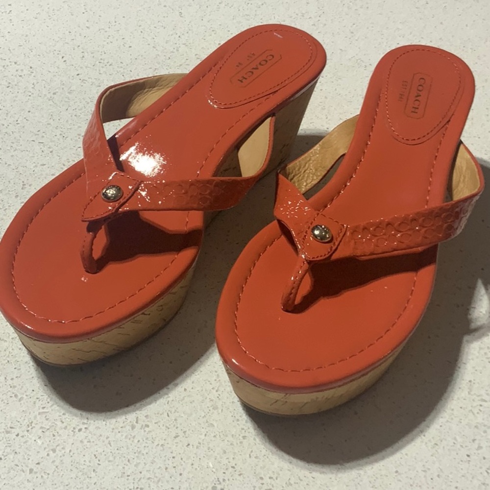 NWT coach sandal